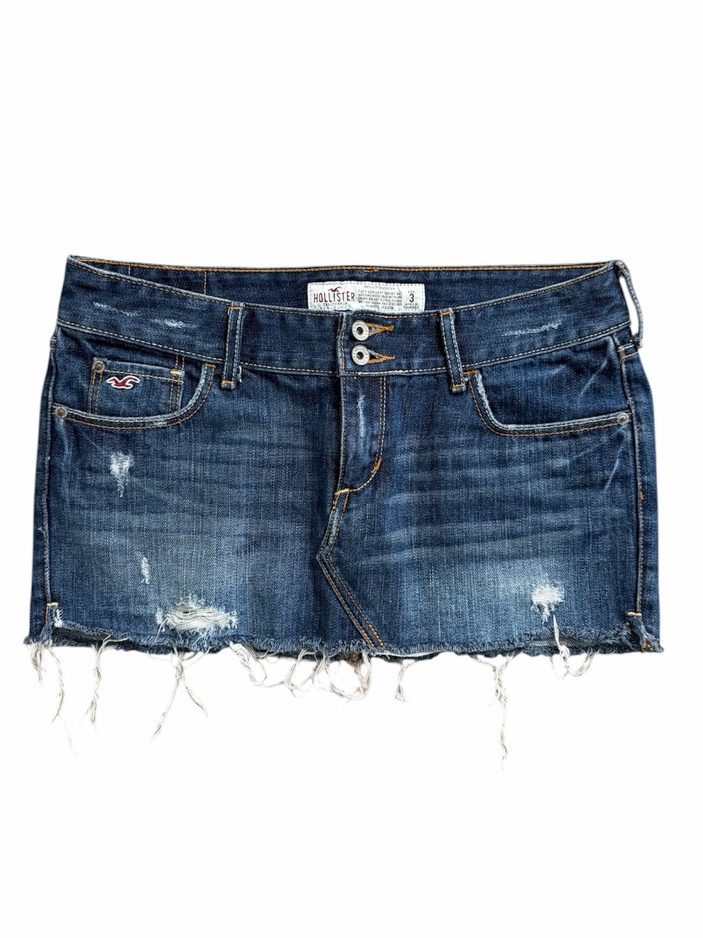Hollister Mini Denim Skirt Y2K